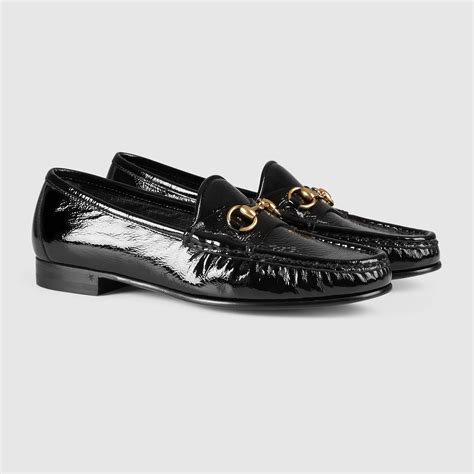 gucci patent sneaker|patent leather Gucci loafer.